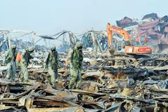 Top 9 / Chemické exploze / 4_Tchien - ťin_2015