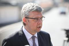 Budoucí ministr průmyslu a obchodu Karel Havlíček v Lánech