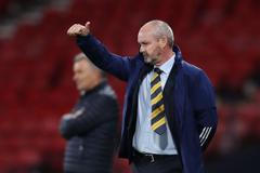 UEFA Liga národů - League B - Group 2 - Skotsko - Izrael, kouč Steve Clarke