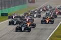 Start Velké ceny Itálie formule 1 2020