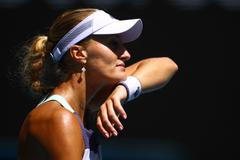 Tennis - Australian Open - First Round, Kristina Mladenovicová