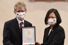 Tchaj-wan: Vyznamenání pro Kuberu