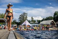 Windy point Lipno bar české léto 2020