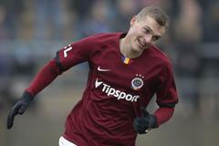 Sparta - České Budějovice, fotbal, příprava, Matěj Polidar