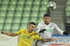 Petr Buchta ze Zlína a Michal Papadopulos z Karviné