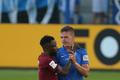 Guélor Kanga ve finále MOL Cupu Liberec - Sparta Praha