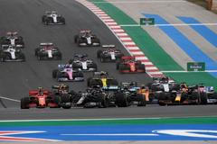 Start Velké ceny Portugalska formule 1 2020