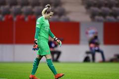 fotbal, Liga mistryň 2018/2019, odveta čtvrtfinále Bayern Mnichov - Slavia, Barbora Votíková