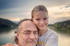 Joachim Dvořák a dcera Mia