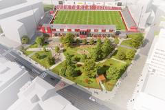 Podívejte se na plány chystané rekonstrukce stadionu Viktorie Žižkov v Seifertově ulici