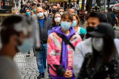 Koronavirus v Česku, roušky, odběrové místo