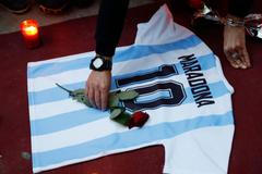 Diego Maradona, fanoušci, smrt