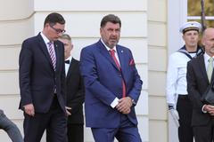 Miloš Zeman na návštěvě Německa, setkání s německým prezidentem Frank-Walter Steinmeierem