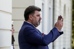 Martin Nejedlý - Miloš Zeman na návštěvě Německa, setkání s německým prezidentem Frank-Walter Steinmeierem