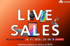 Black Friday u Huawei bude poprvé živě. Sledujte přímý přenos a získejte skvělé slevy