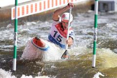 ME ve vodním slalomu 2020 v Praze: Kanoista Vojtěch Heger