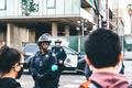 Policie v San José, Kalifornie, USA. Protesty po smrti George Floyda.