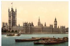 Londýn, dávný fotoprůvodce. Fotochromové tisky z let 1890-1905