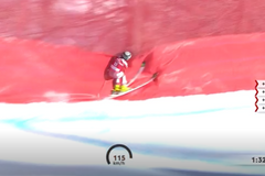 Podívejte se na pád Nicole Schmidhoferové při sjezdu ve Val d´Isere
