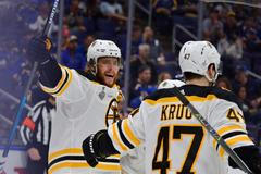 NHL Boston Pastrňák Krug
