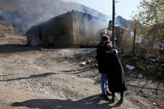 náhorní karabach arménie ázerbájdžán mír opouštění