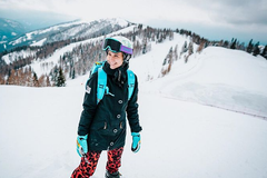 Rakouská snowboardová jezdkyně Sabine Schöffmannová