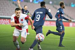 Midtjylland vs Slavia v odvetě play off Ligy mistrů 2020