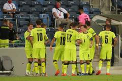 Česká radost v zápase Ligy národů Izrael - Česko