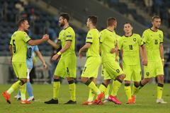 Česká radost v zápase Ligy národů Izrael - Česko