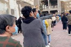 testování, čína, Čching-tao, koronavirus