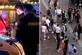 Náplavka se opět zaplnila lidmi bez roušek. Policisté vyrazili za nimi