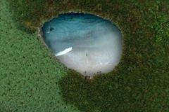 Skrytou pláž vytvořilo bombardování. Připlout na ni lze jen při odlivu