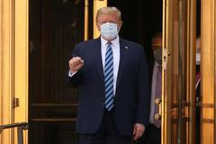 Donald Trump koronavirus nemocnice