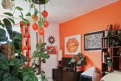 Disco koupelna i socha plameňáka. Dáma z Manchesteru proměnila svůj byt ve svatyni sedmdesátek