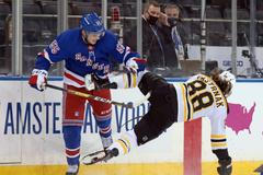 NHL: Boston Bruins at New York Rangers