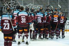 hokej, extraliga 2020/2021, Sparta - Liberec, radost Sparty