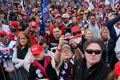 Demonstrace Trumpových příznivců ve Washingtonu - 12. 12. 2020