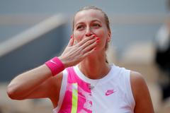 French Open 2020 Petra Kvitová čtvrtfinále
