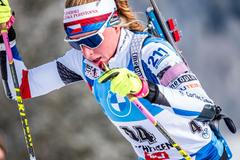 biatlon, SP 2020/2021, Hochfilzen, sprint, Markéta Davidová