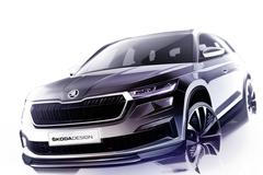 Škoda Kodiaq facelift skica 2021