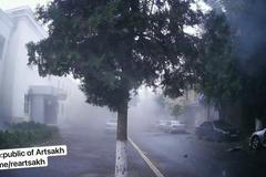 Shazování kazetových bomb na Karabach