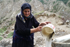 Starobylá technika získávání soli na jihu Ruska