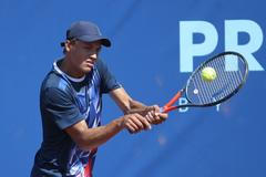 Jonáš Forejtek na challengeru v Praze 2019