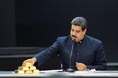 Nicolas Maduro, Venezuela, zlato
