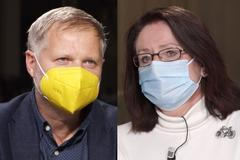 Vyostřený souboj o Senát: Neříkejte mi, kde mám kandidovat, vytkla Němcová Hamplovi