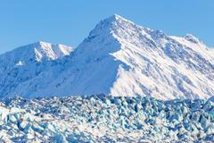 Aljaška, ledovec, Knik