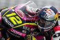 Filip Salač na Hondě kategorie Moto3 ve VC Evropy ve Valencii 2020