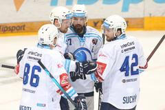 Radost Plzně v zápase 14. kola TELH Sparta - Plzeň