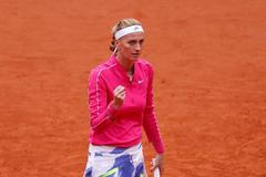 Petra Kvitová v osmifinále French Open 2020
