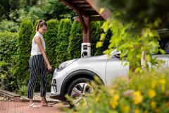 Dobíjení elektromobilu E.ON wallbox